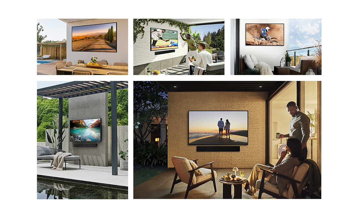 Samsung QE75LST7DATXZT 75 The Terrace Neo QLED 4K Outdoor Smart TV ALL 7