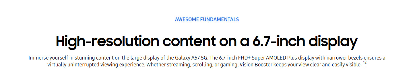Samsung Galaxy A57 ALL 14