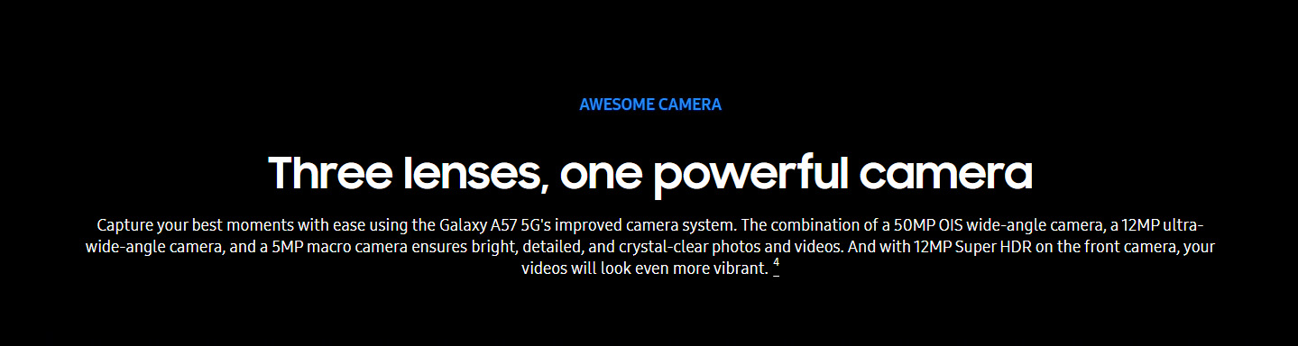 Samsung Galaxy A57 ALL 5