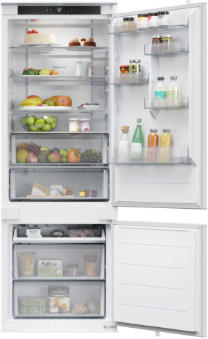 Candy CNBQT3719EW Fresco 400 382L Class E Built-In Fridge-Freezer