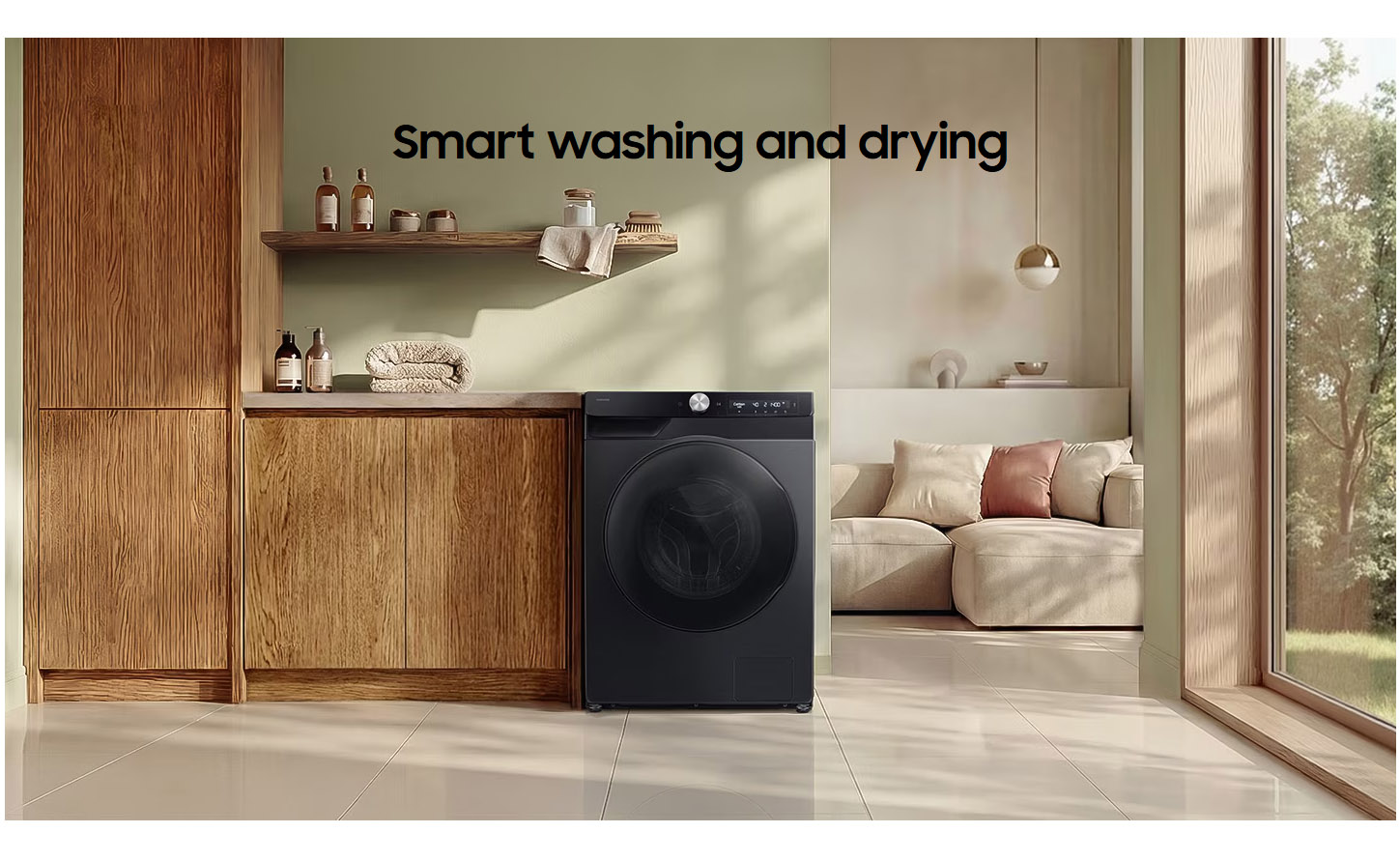 Samsung WD10HG6U94BEU3 AI Control Ecodoser Washer Dryer 10Kg 6Kg 1400RPM ALL 1