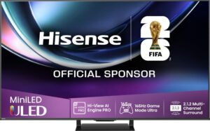 Hisense Real MiniLED 75U7Q PRO 75″ 165Hz 240HSR TV