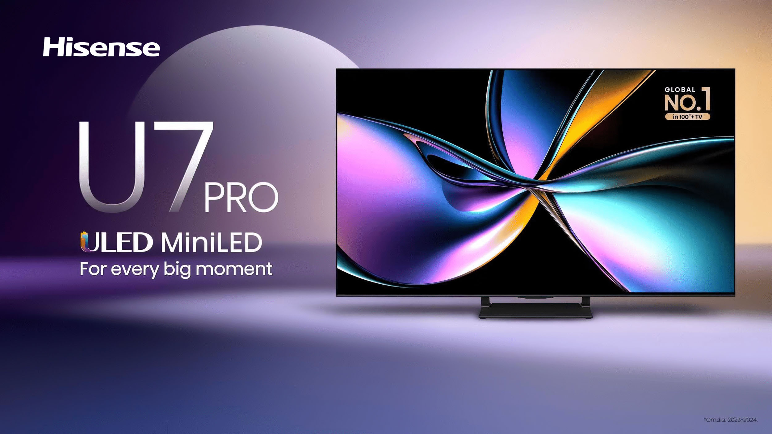 Hisense Real MiniLED 75U7Q PRO 75 165Hz 240HSR TV ALL 1