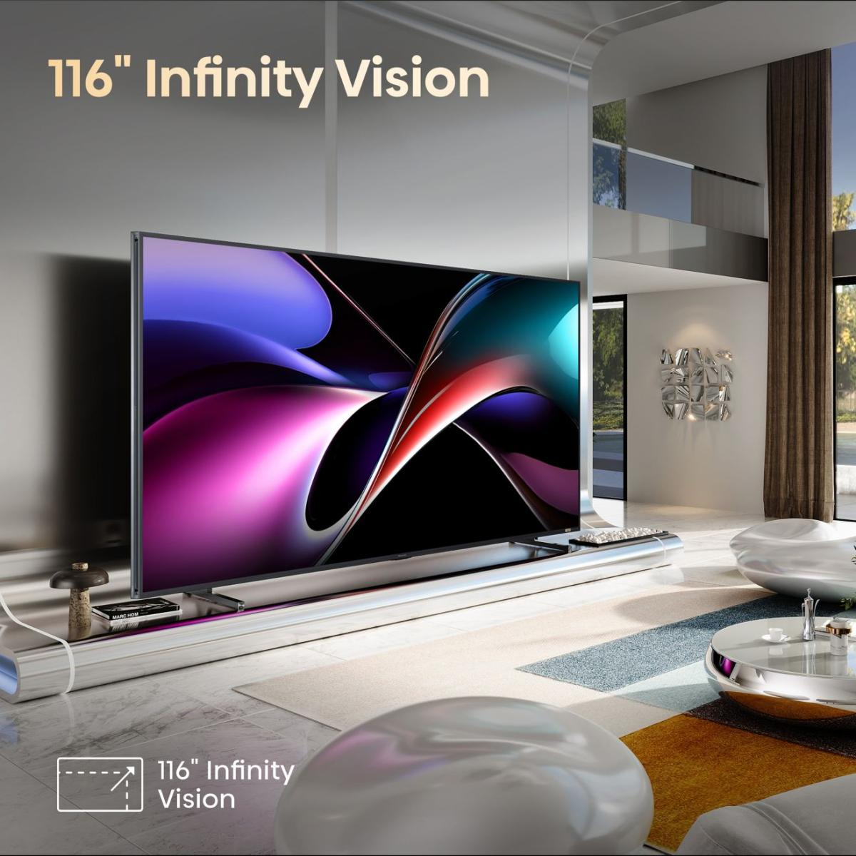 Hisense 116UXQ 116" Mini-LED 165Hz 4K RGB MiniLED Smart TV Wi-Fi - Image 6