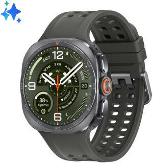Samsung Galaxy Watch Ultra2 AMOLED 4G 47mm Digital 498 x 498 Pixels Touchscreen Wi-Fi GPS Satellite - Titanium Silver