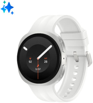 Samsung Galaxy Watch9 AMOLED 40mm Digital 438 x 438 Pixels, Touchscreen Wi-Fi GPS - Cream