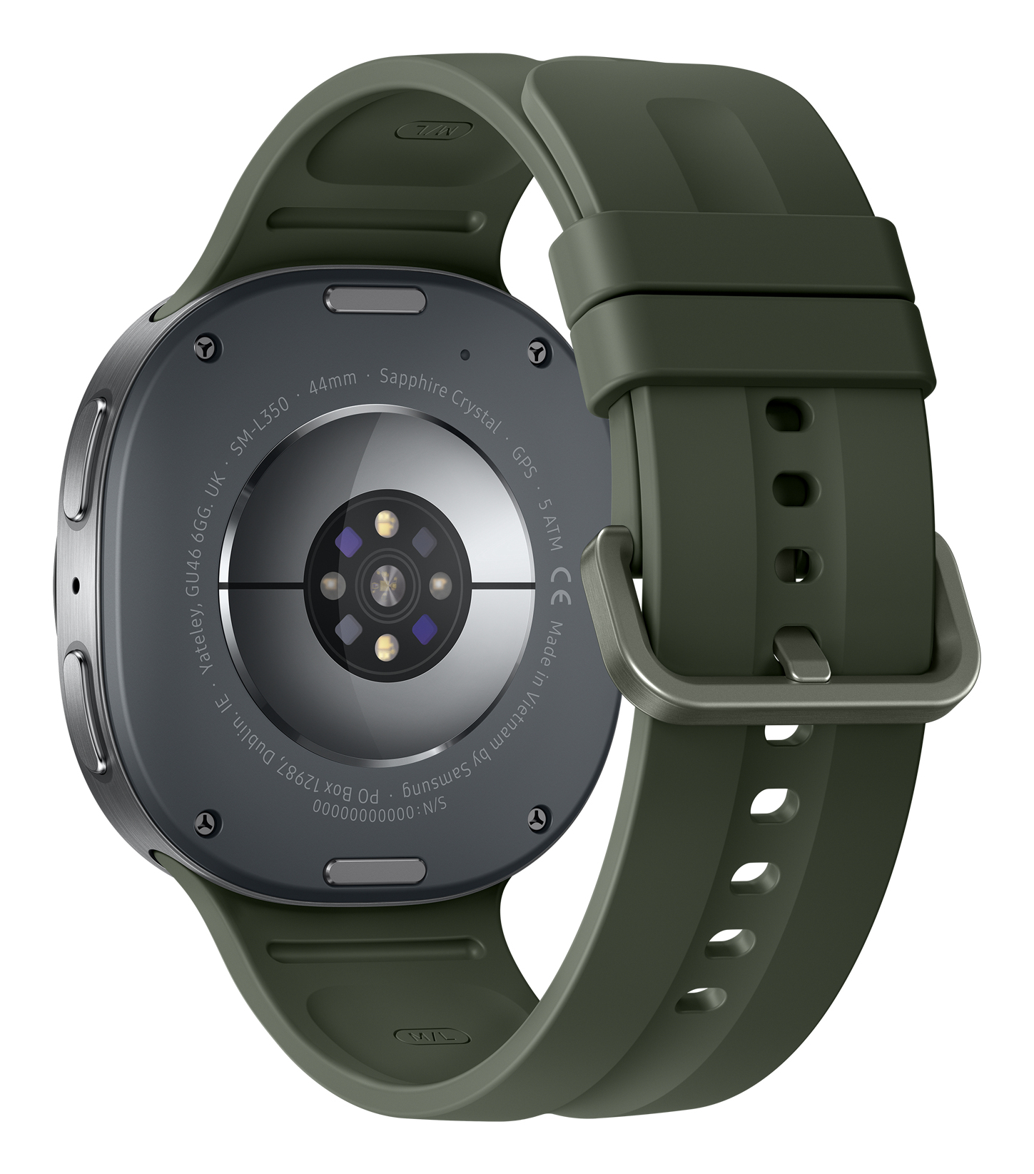 Samsung Galaxy Watch9 AMOLED 44mm Digital 480 x 480 Pixels, Touchscreen Wi-Fi GPS - Silver - Image 4