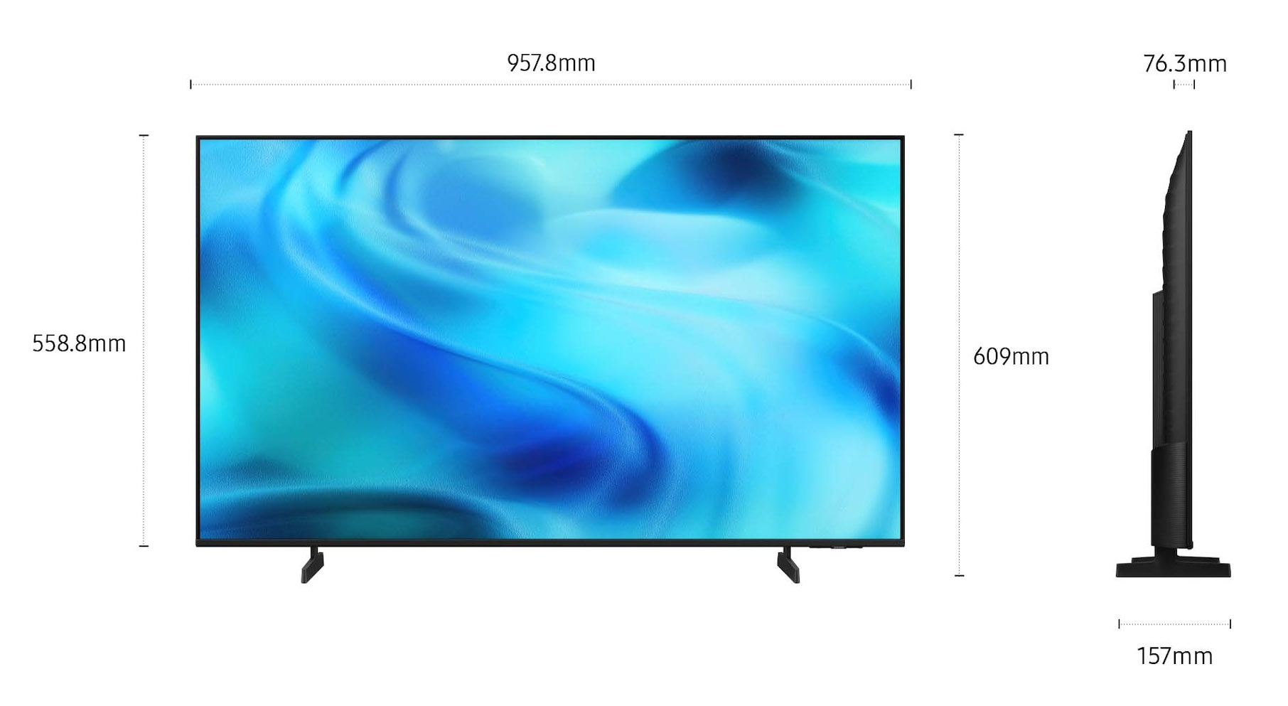 Samsung UE43U7000HUXZT 43" Crystal UHD 4K Smart TV Wi-Fi - Image 2