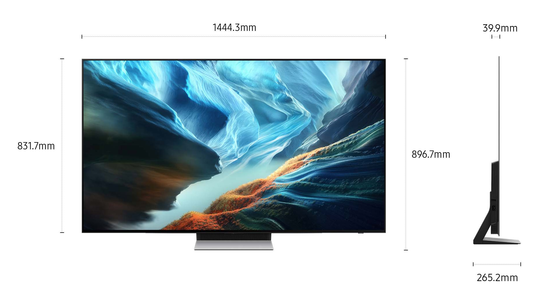 Samsung Vision AI QE65S90HAEXZT 65" OLED S90H 4K Smart TV - Image 2